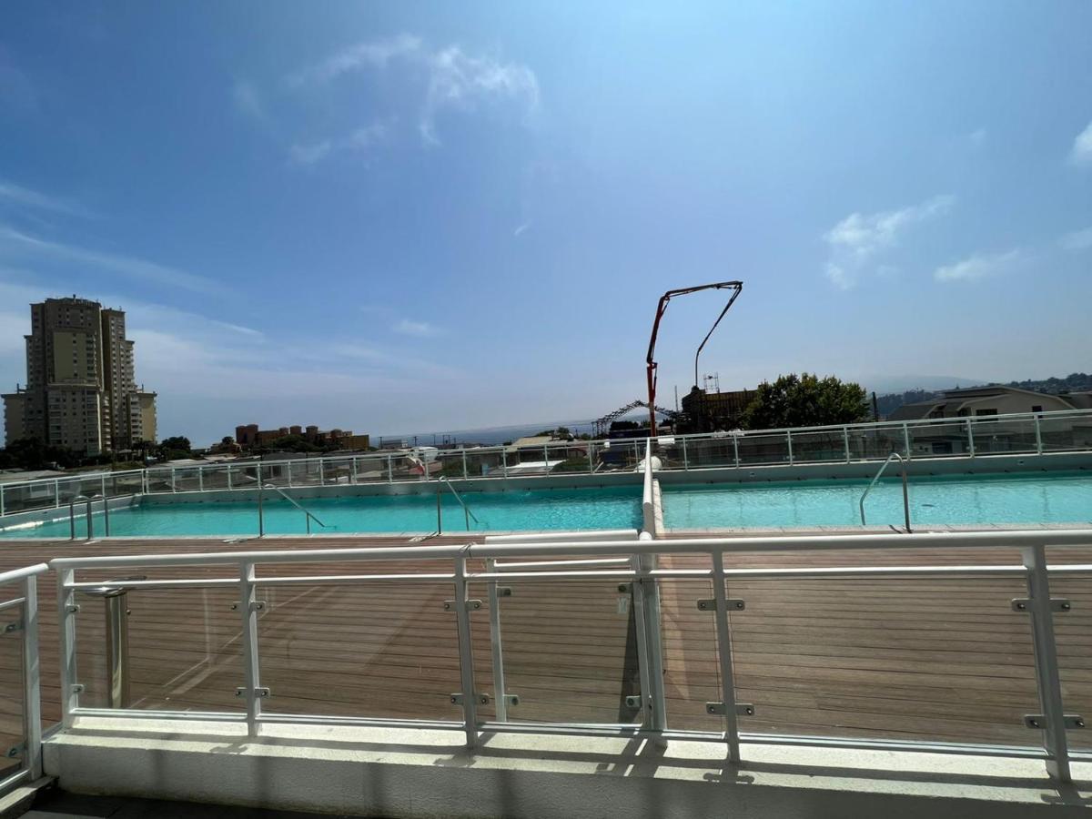 Appartamento Concon Edificio Mares De Montemar Esterno foto
